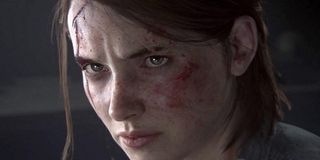 Ellie looking very angry The Last Of Us Part II