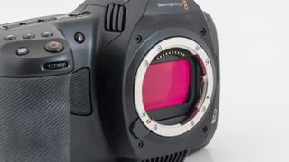 Sensor on the Blackmagic Cinema Cam 6K