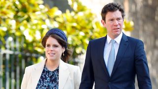 Princess Eugenie and Jack Brooksbank attend the traditional Easter Sunday Mattins Service