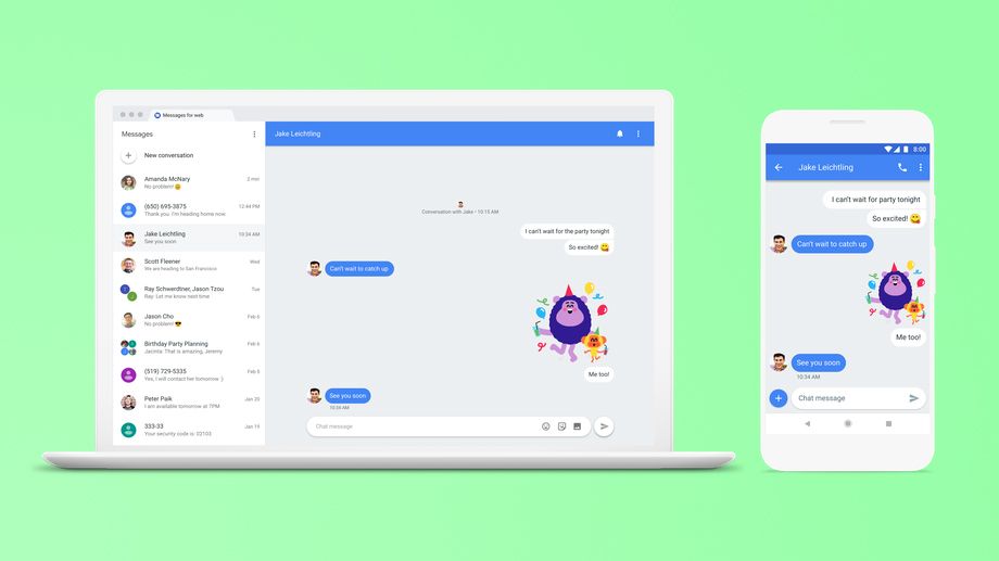 Google to begin rolling out Android Messages for the web from today