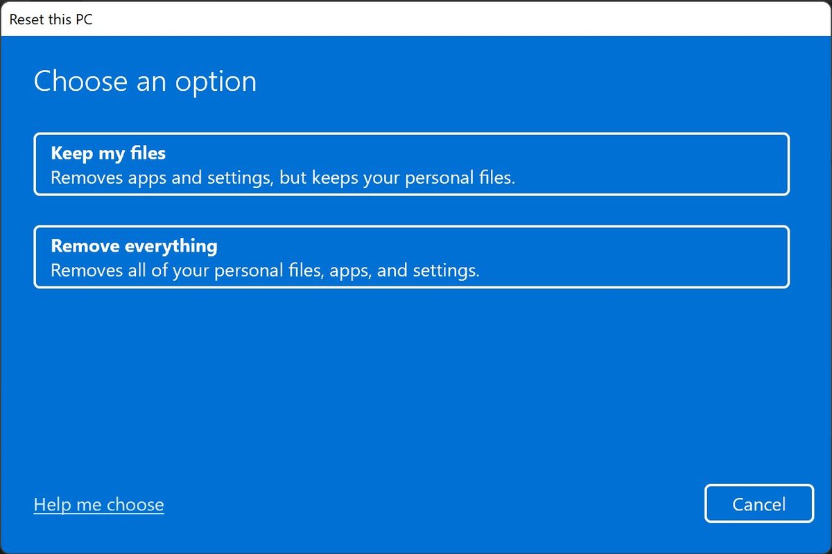 How To Factory Reset A Windows 10 Or 11 PC | Tom's Hardware