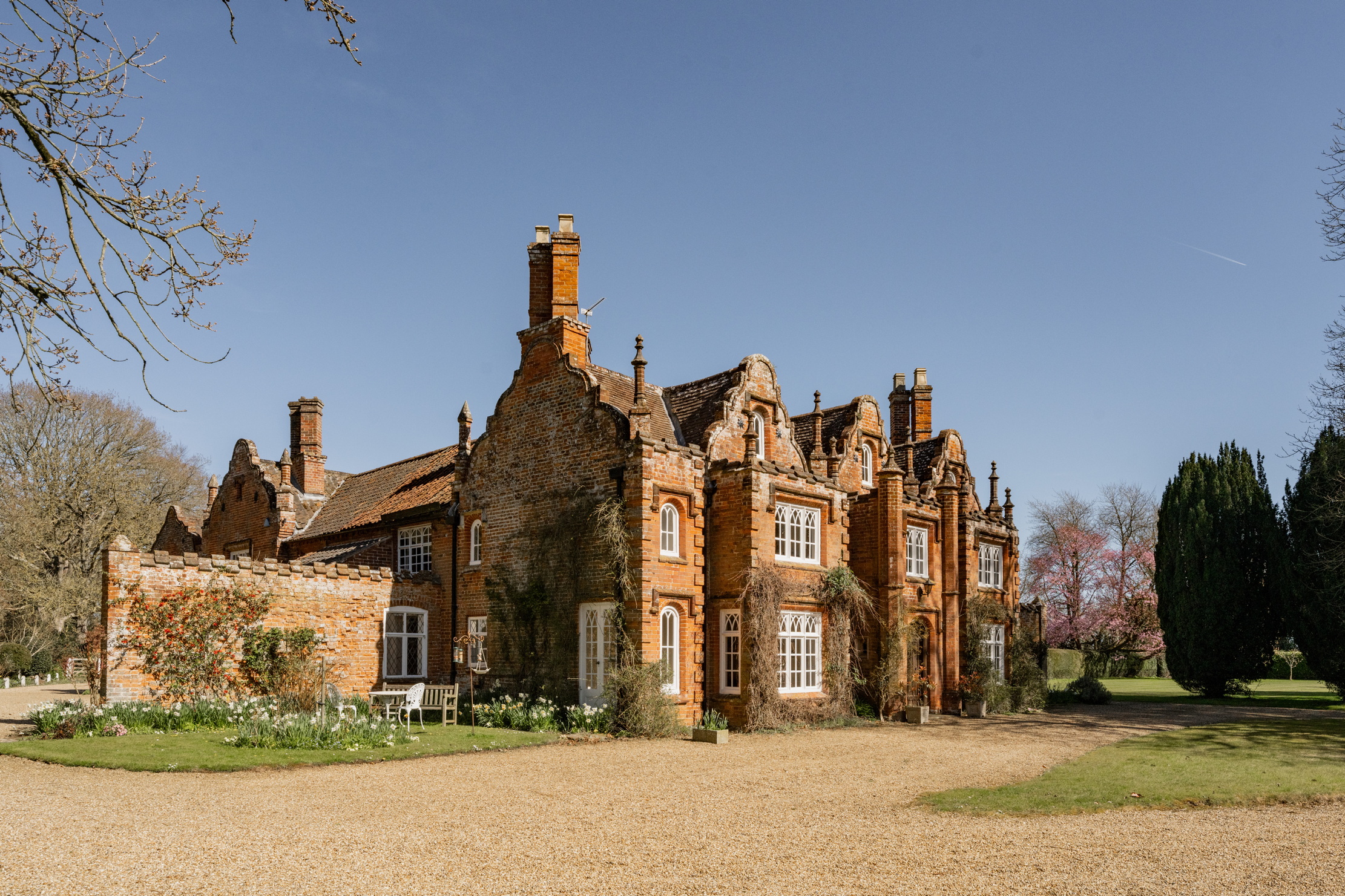 Exterior images of Brandiston Hall Norfolk