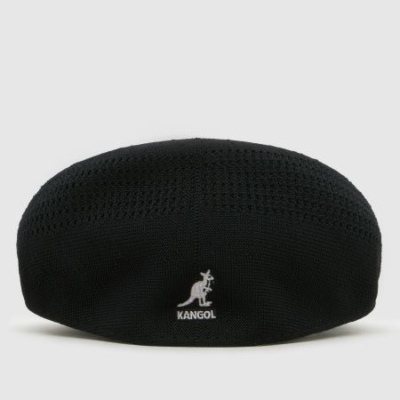 Kangol Tropic 504 Flat Cap in Black