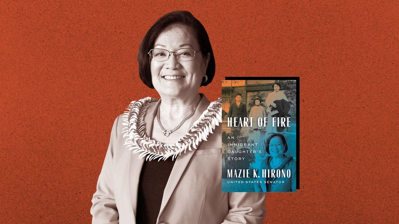 Senator Hirono and her &#039;Heart of Fire&#039; book