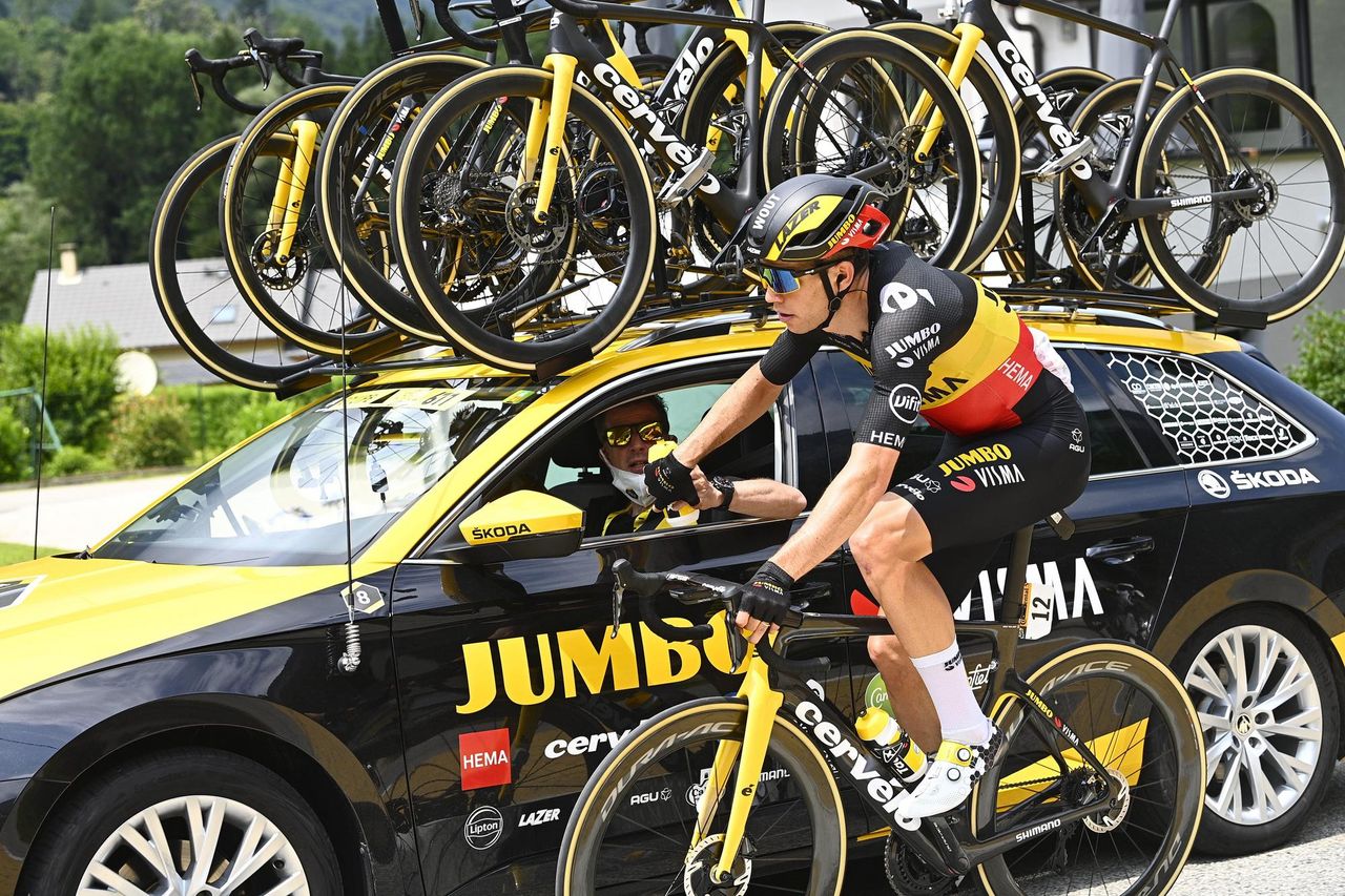 Tour de France 2021 108th Edition 10th stage Albertville Valence 1907 km 06072021 Wout Van Aert BEL Jumbo Visma photo Gregory Van GansenPNBettiniPhoto2021