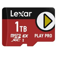 Lexar PLAY PRO microSDXC Express Memory Card Lexar PLAY PRO microSDXC Express Memory Card