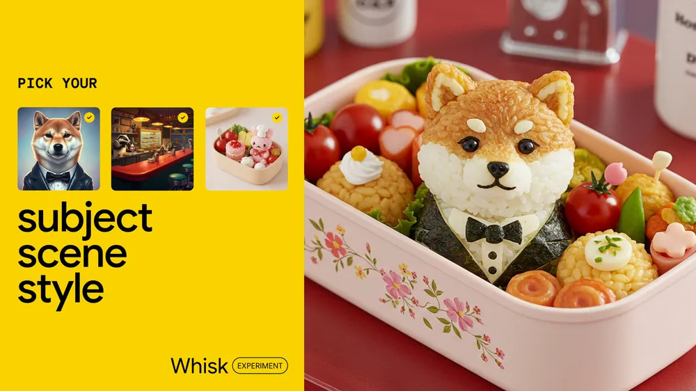 Google Whisk is an AI image generator