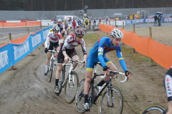 With the leaders at Zolder on the 1st lap.