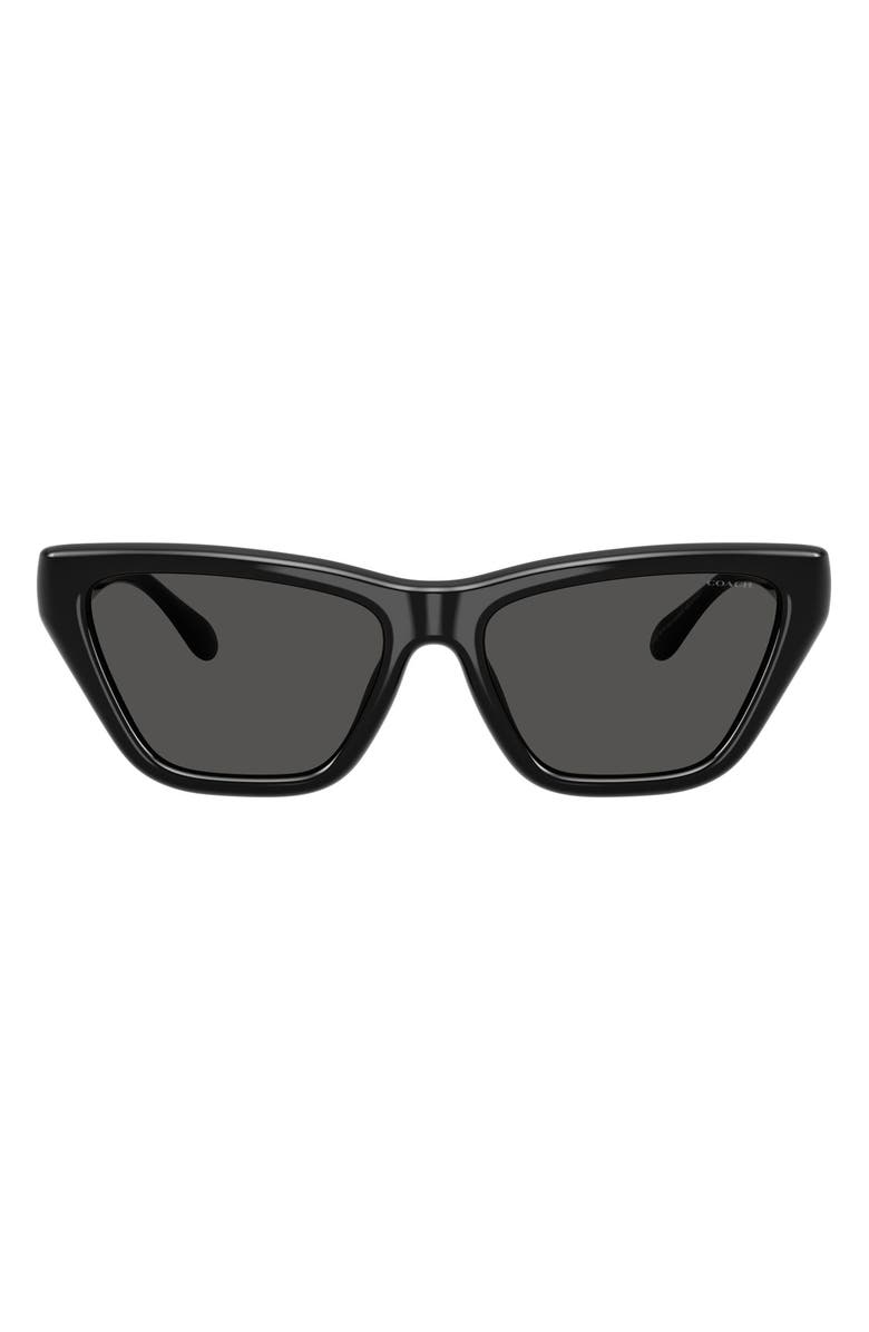 56mm Polarized Cat Eye Sunglasses