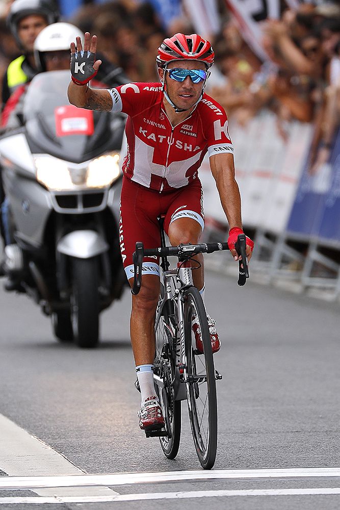 Joaquim Rodriguez (Katsuah) finishes fourth
