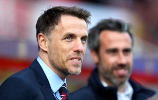England boss Phil Neville will have been pleased with the display