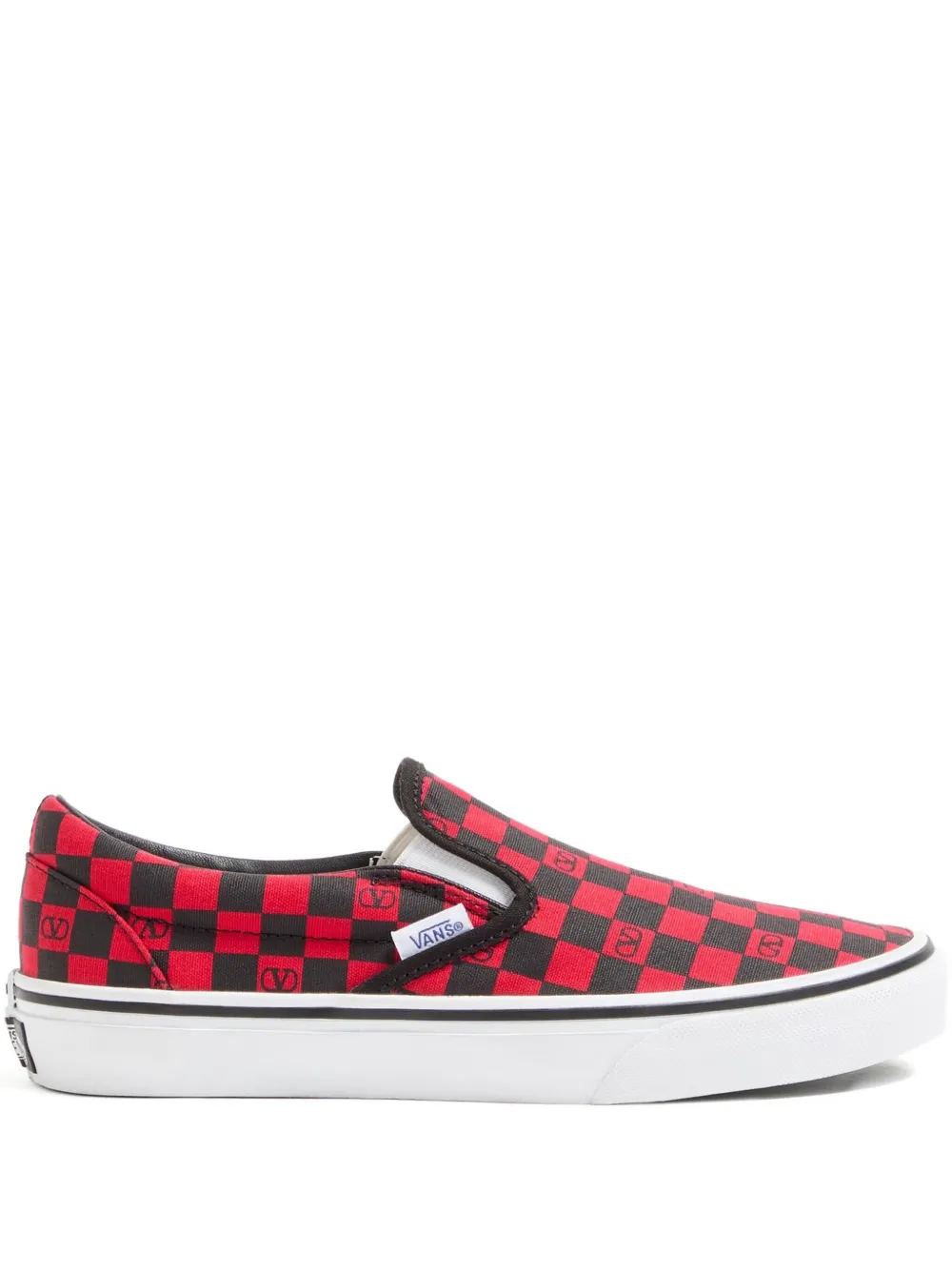 Valentino Garavani X Vans Vlogo Checkerboard Sneakers | 35