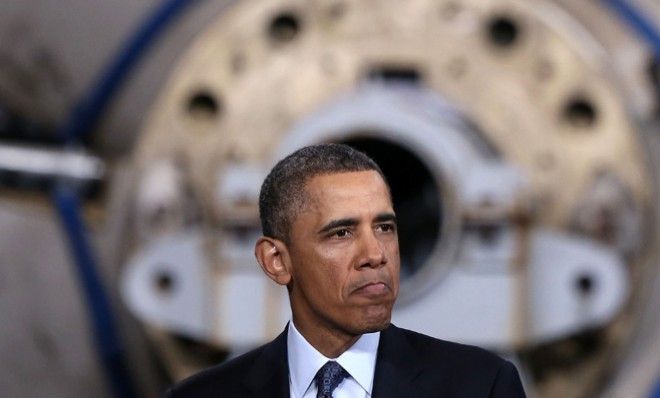 President Obama speaks during a visit to Newport News Shipbuilding on Feb. 26.