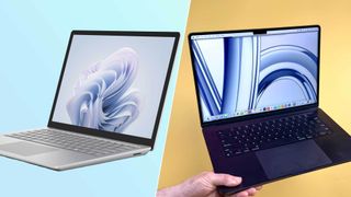 Microsoft Surface Lapto 6 vs Apple MacBook Air M3