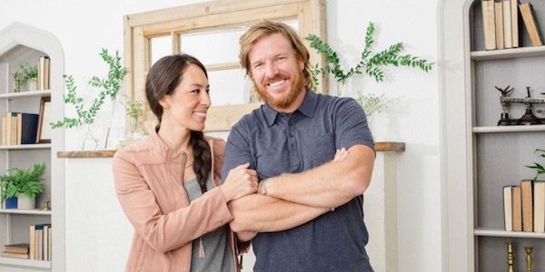 Chip and Joanna Gaines smiling