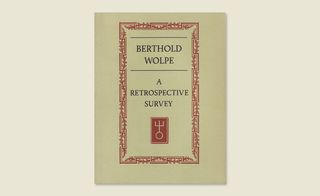 Berthold Wolpe cover