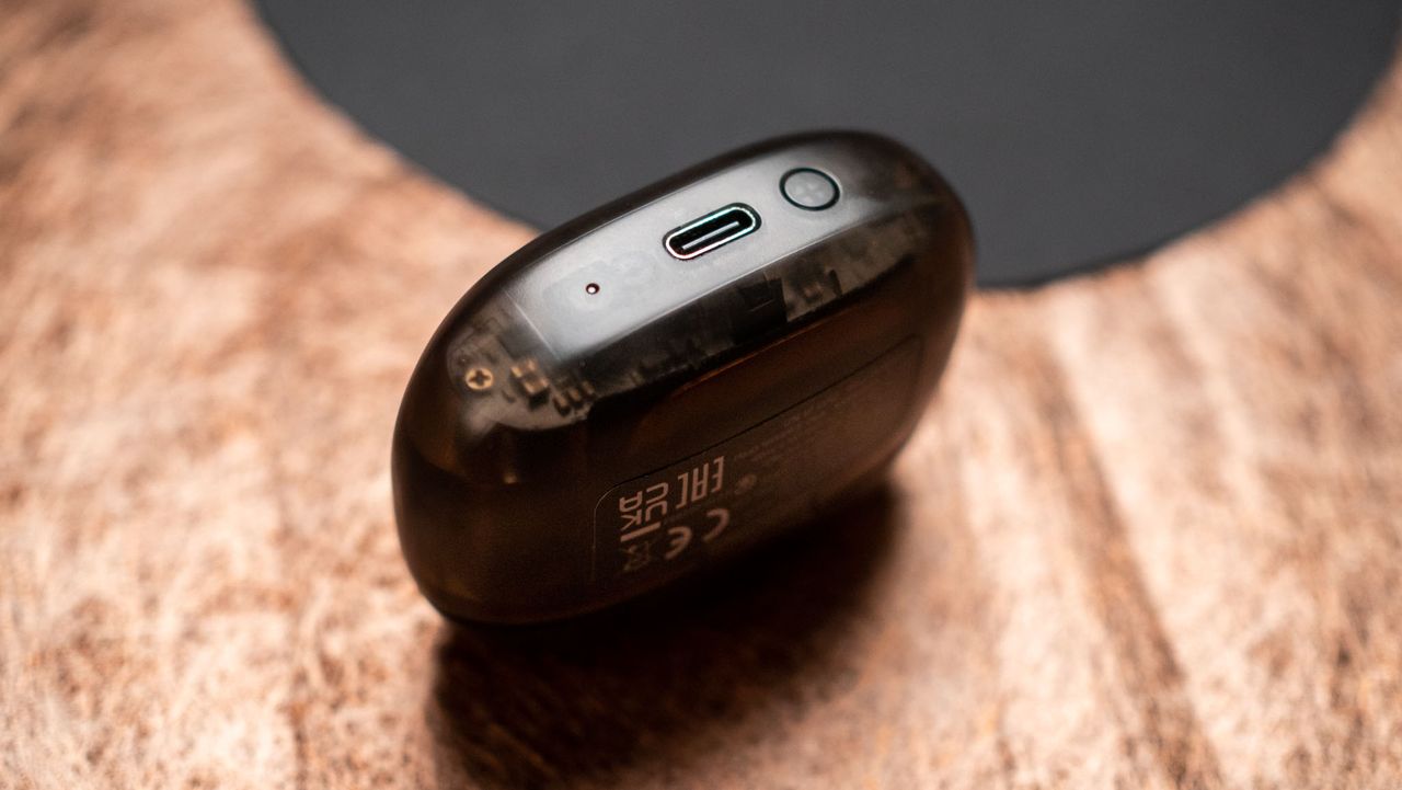 Creative Aurvana Ace 2 case against colorful background