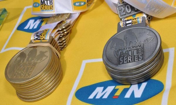 The limited edition medals for the top 10.