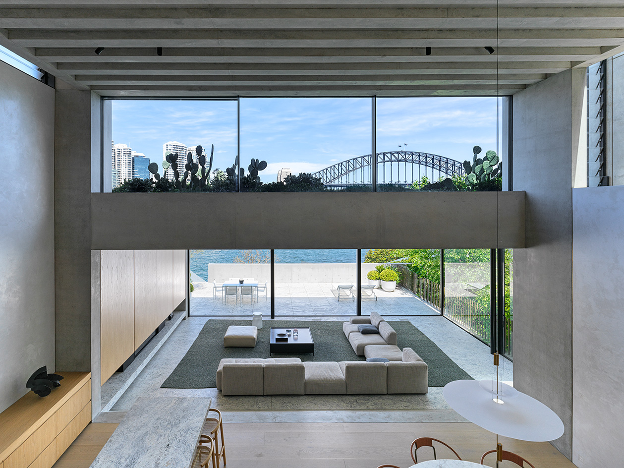 Lavender Bay house and its expensive views from the living room