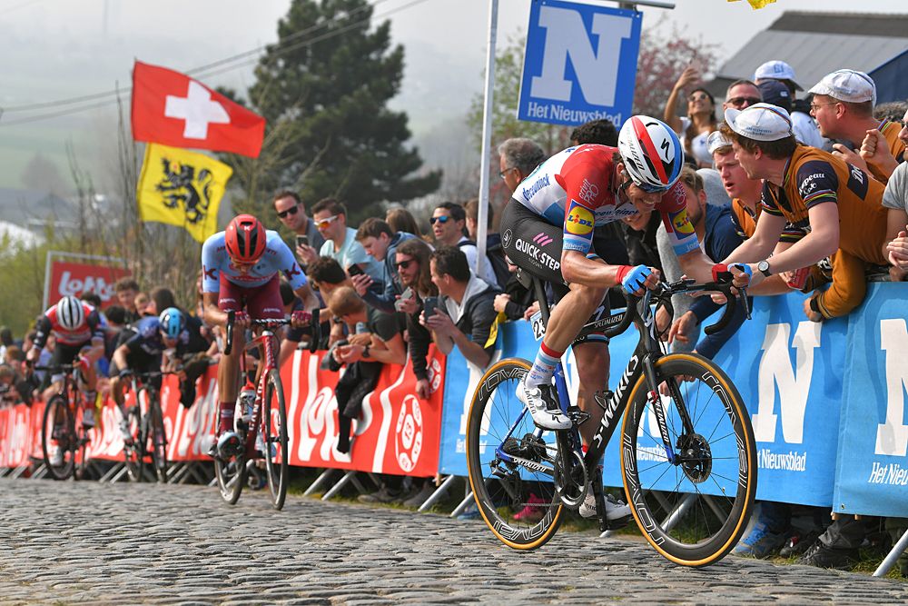 Bob Jungels (Deceuninck-QuickStep) at the Tour of Flanders
