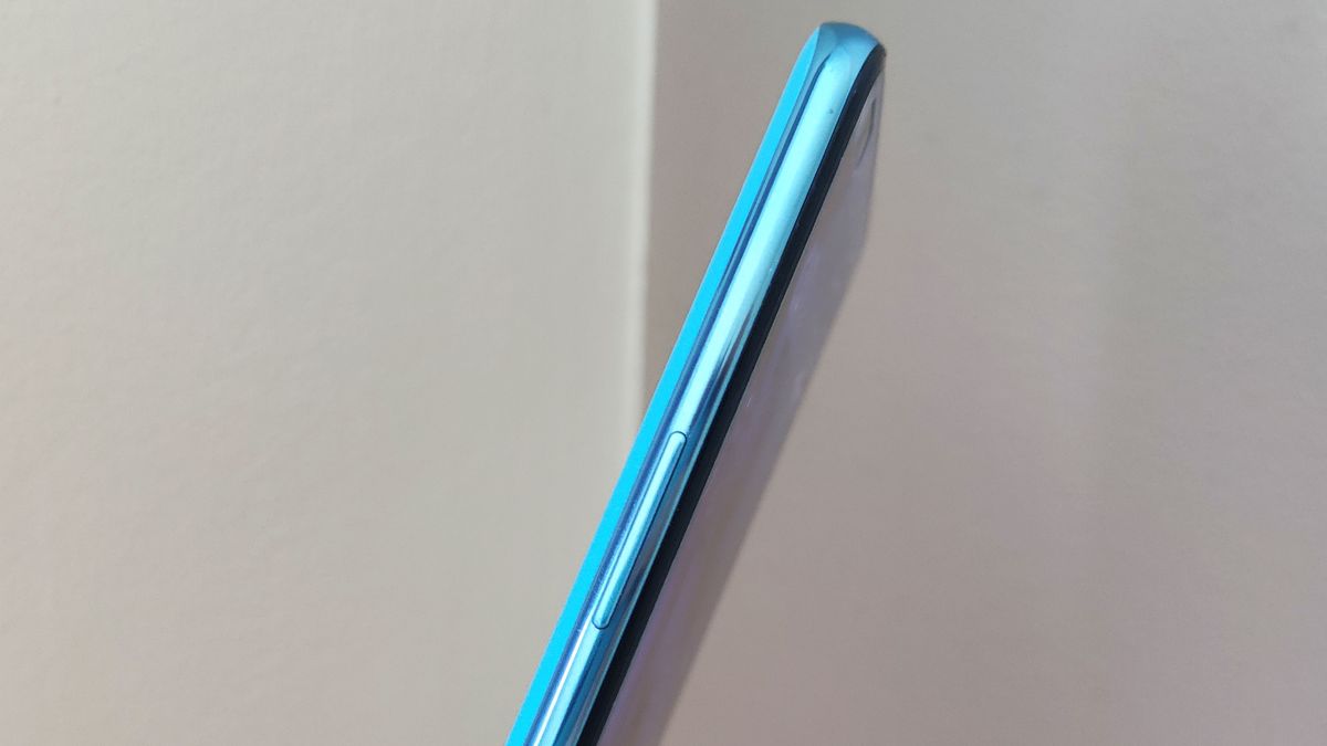 The side of a OnePlus Nord