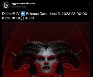 Diablo 4 Microsoft Store Launch Date Leak