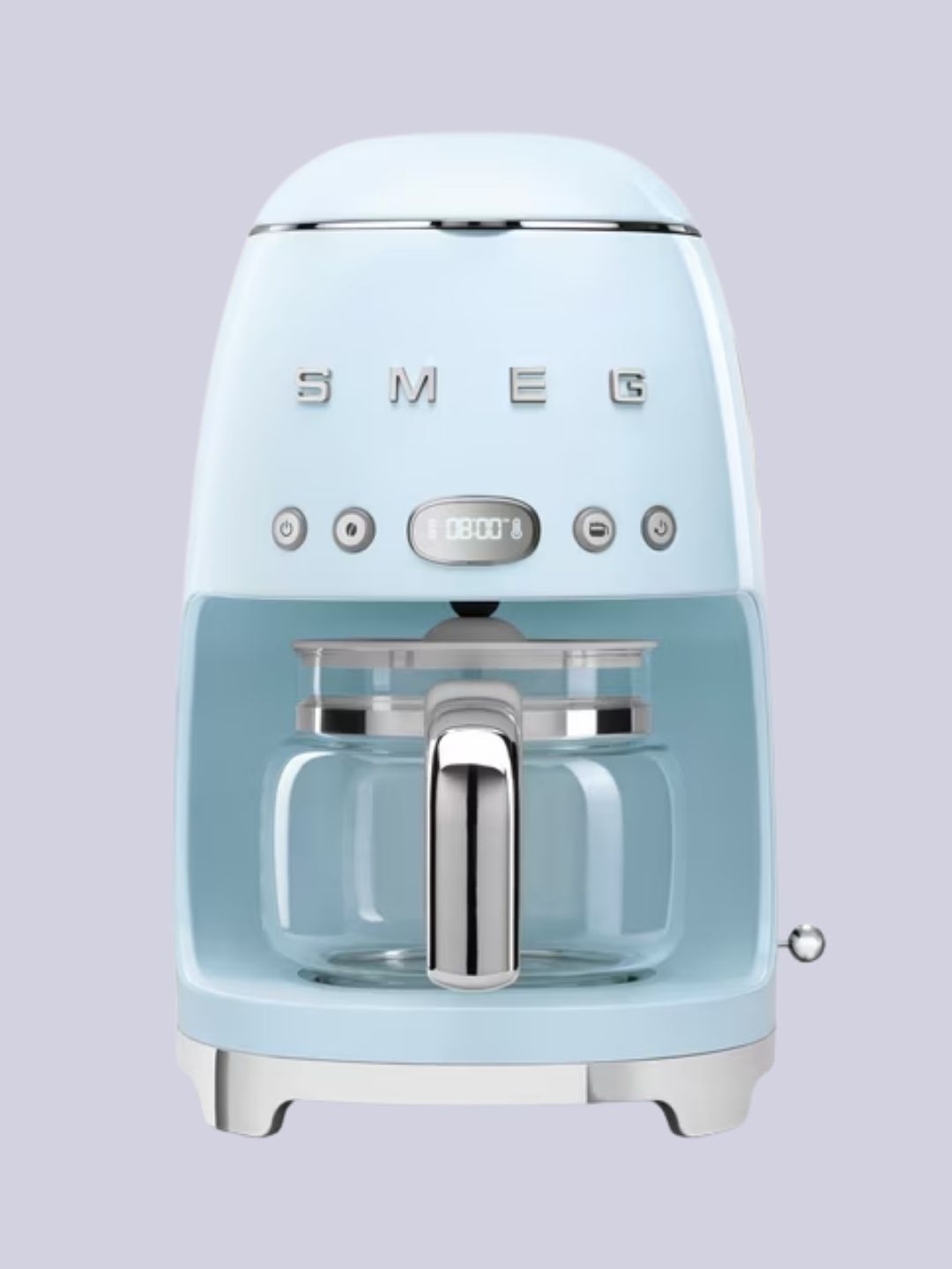 Smeg, Dcf02 Drip Filter Coffee Machine in Pastel Blue