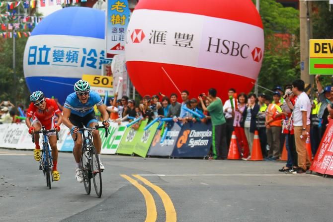Norway's Oddbjorn Klomsten Andersen came in third followed by Hong Kong star Choi Ki Ho