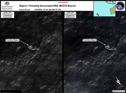 This is the possible Malaysia Flight 370 wreckage that Australia is chasing down