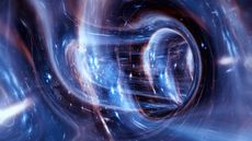 This artist's concept shows what a gravity portal might look like.