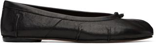 Black Tabi New Ballerina Flats