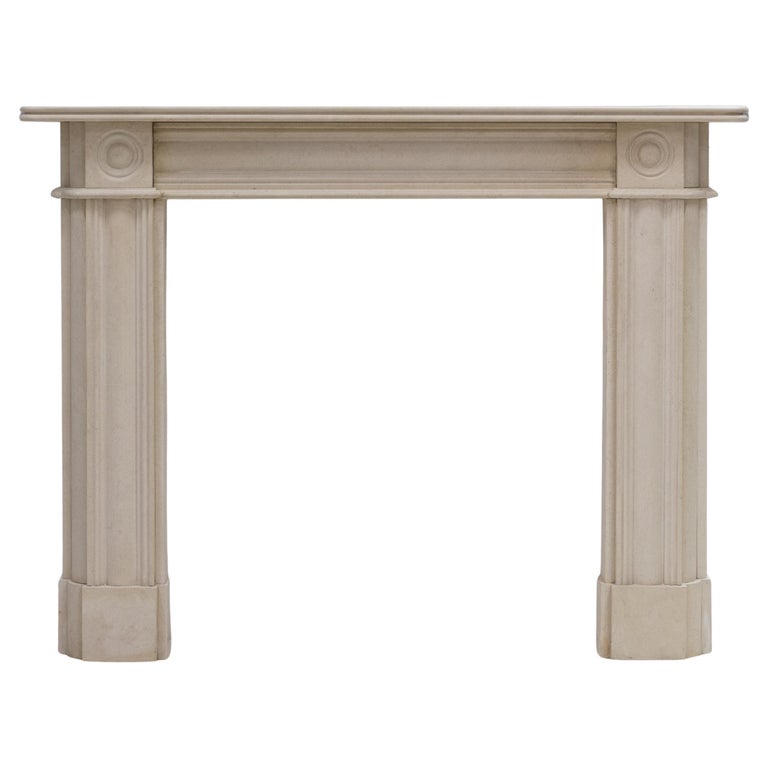 Reclaimed Georgian Style Stone Fireplace Surround