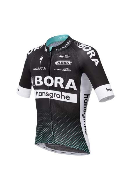 The Bora-hansgrohe jersey