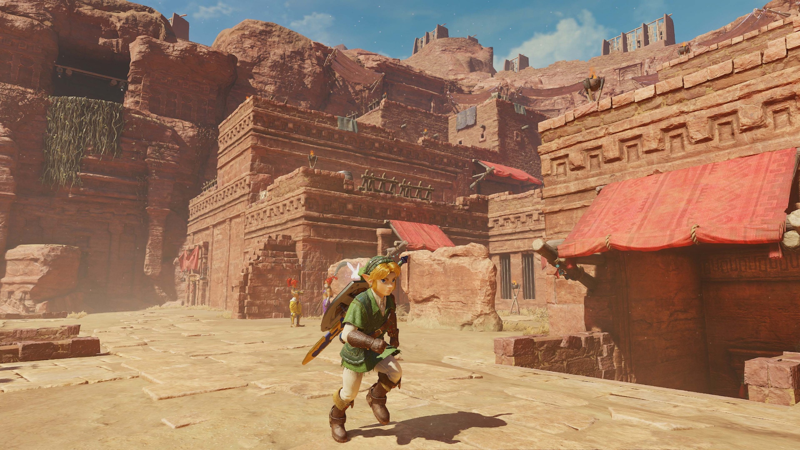 Screens from a new Zelda game in Switch 2