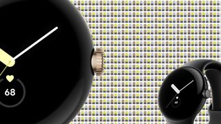 Google Pixel Watch renders up close with batteries in the background