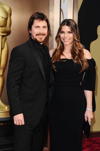 Christian Bale And Sibi Blazic At The Oscars 2014