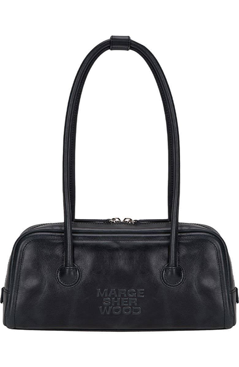 Soft Boston Leather Shoulder Bag