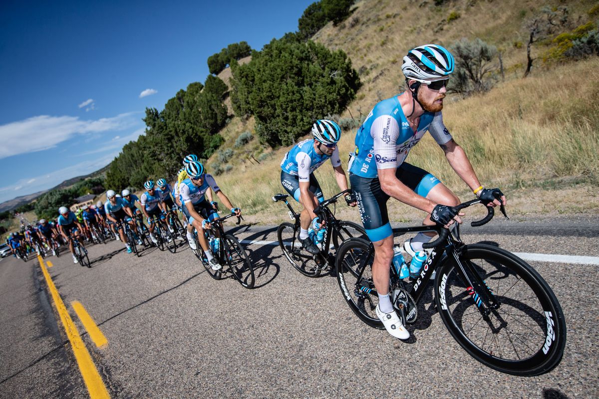 Israel Cycling Academy did the hard work on the front