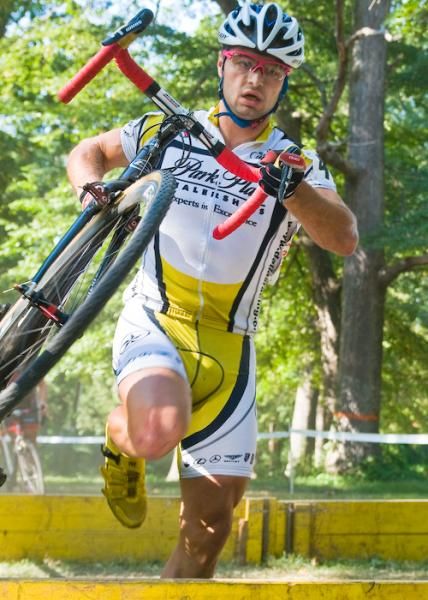 Texan, Bryan Fawley (Park Place Dealerships) clears the barriers on his way to sixth place.