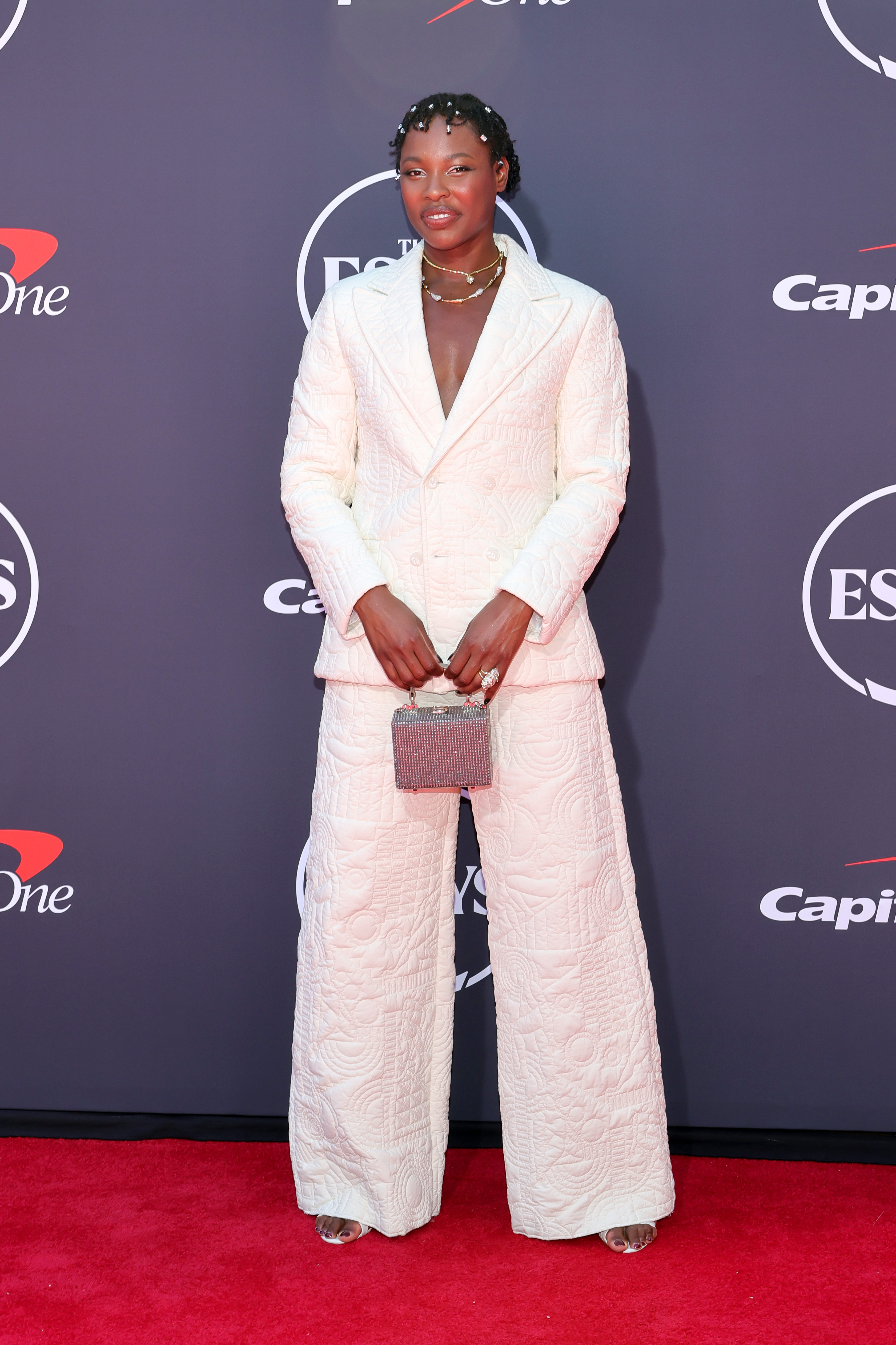 celebrities wear their 2025 best espy awards red carpet looks