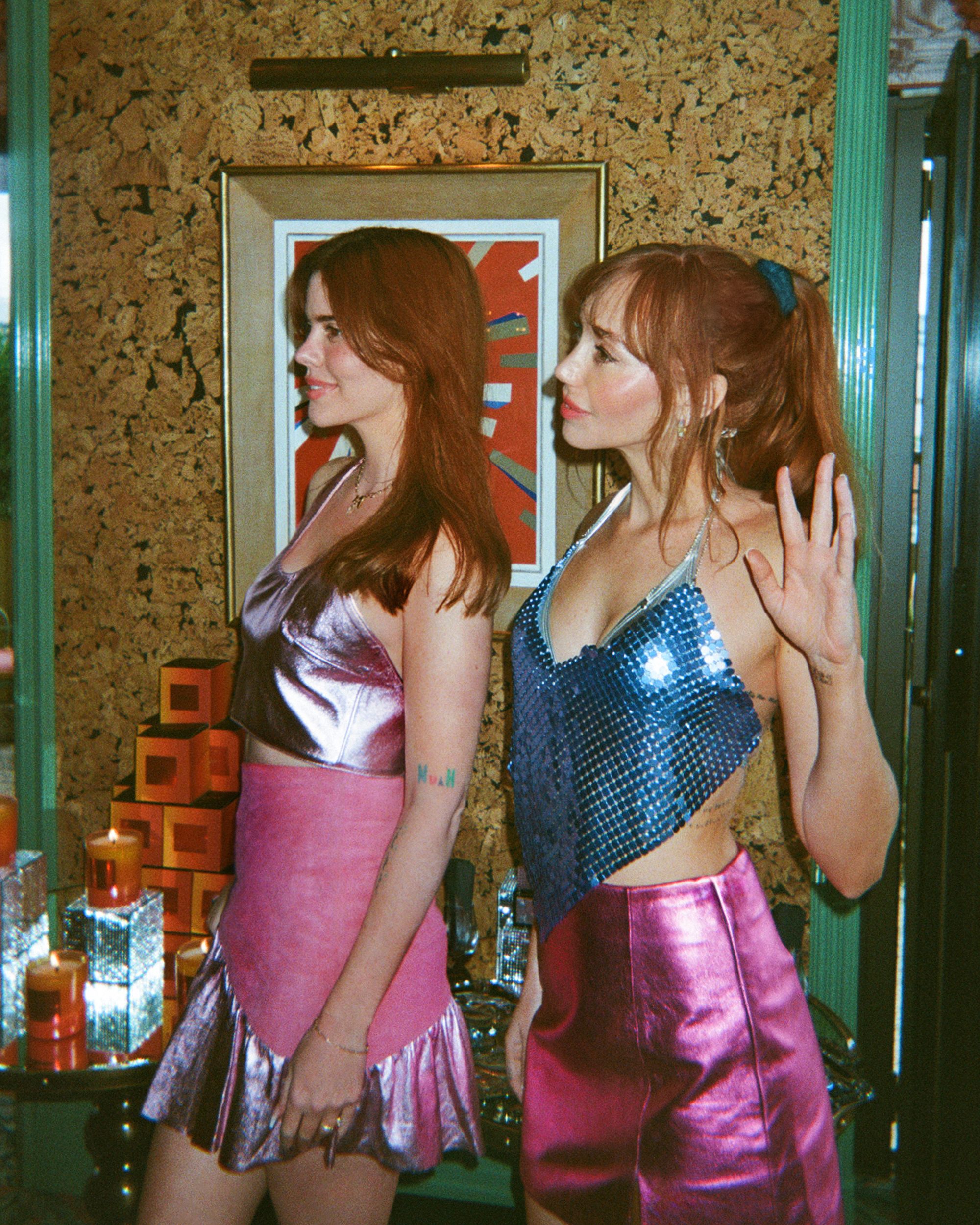 An image of Discoth&amp;egrave;que co-founders Jessie Willner and Hanover Booth.
