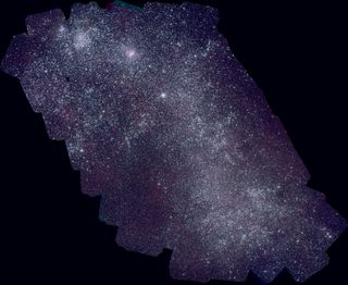 The Swift mosaic of the Small Magellanic Cloud contains about 250,000 ultraviolet sources.