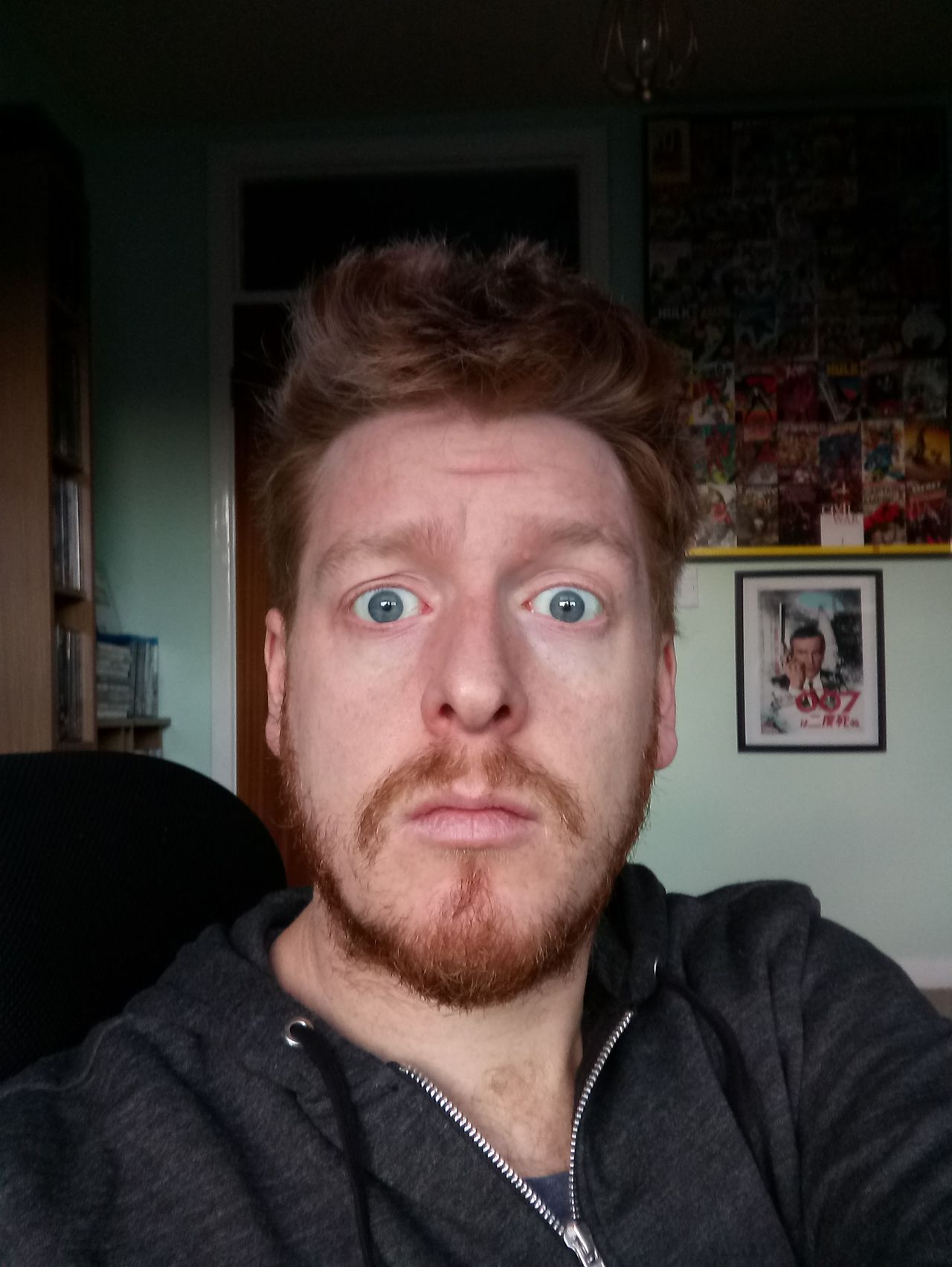 The front-facing camera is passable for selfies, but doesn't cope very well in low light