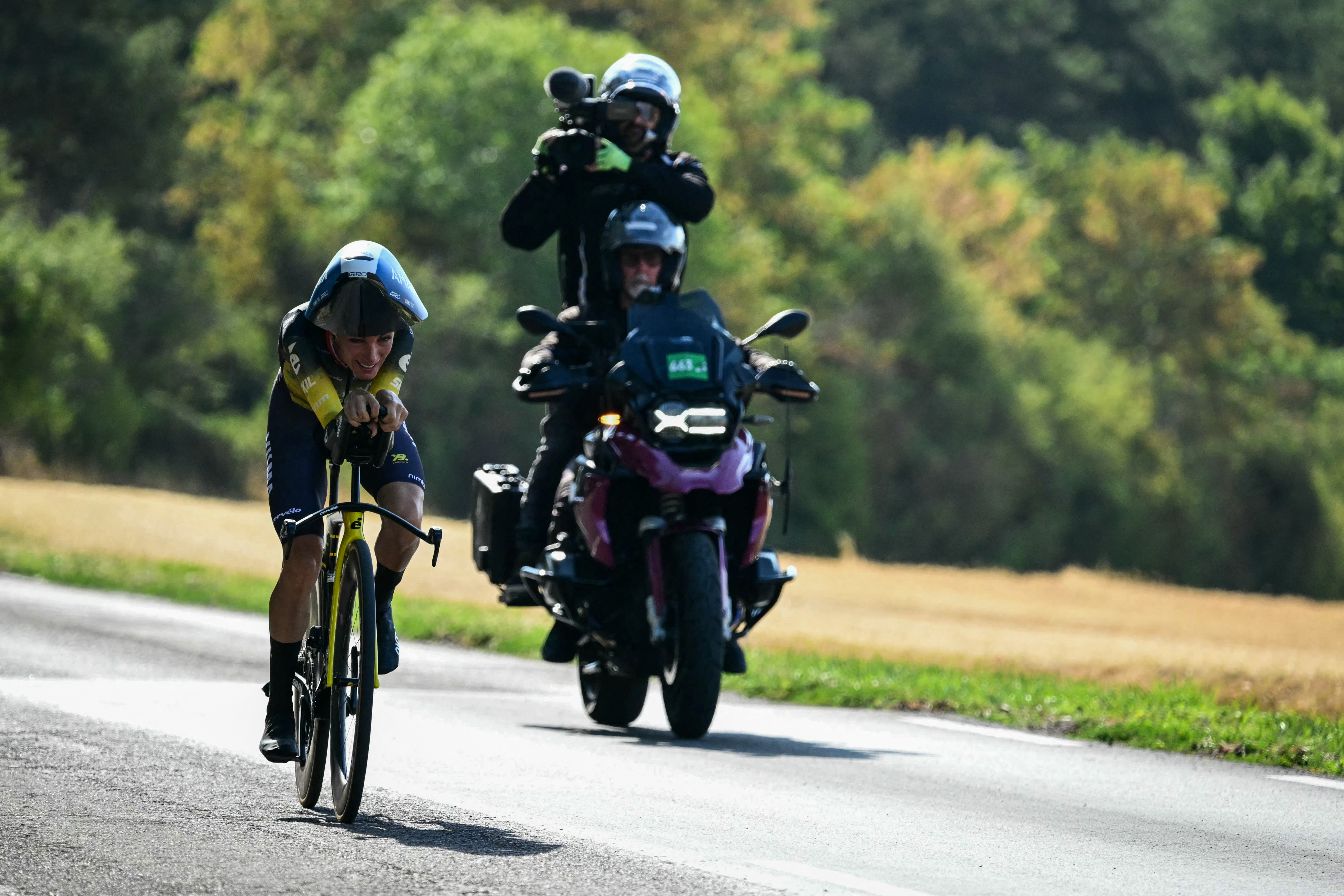 Pauline Ferrand Prevot during TT