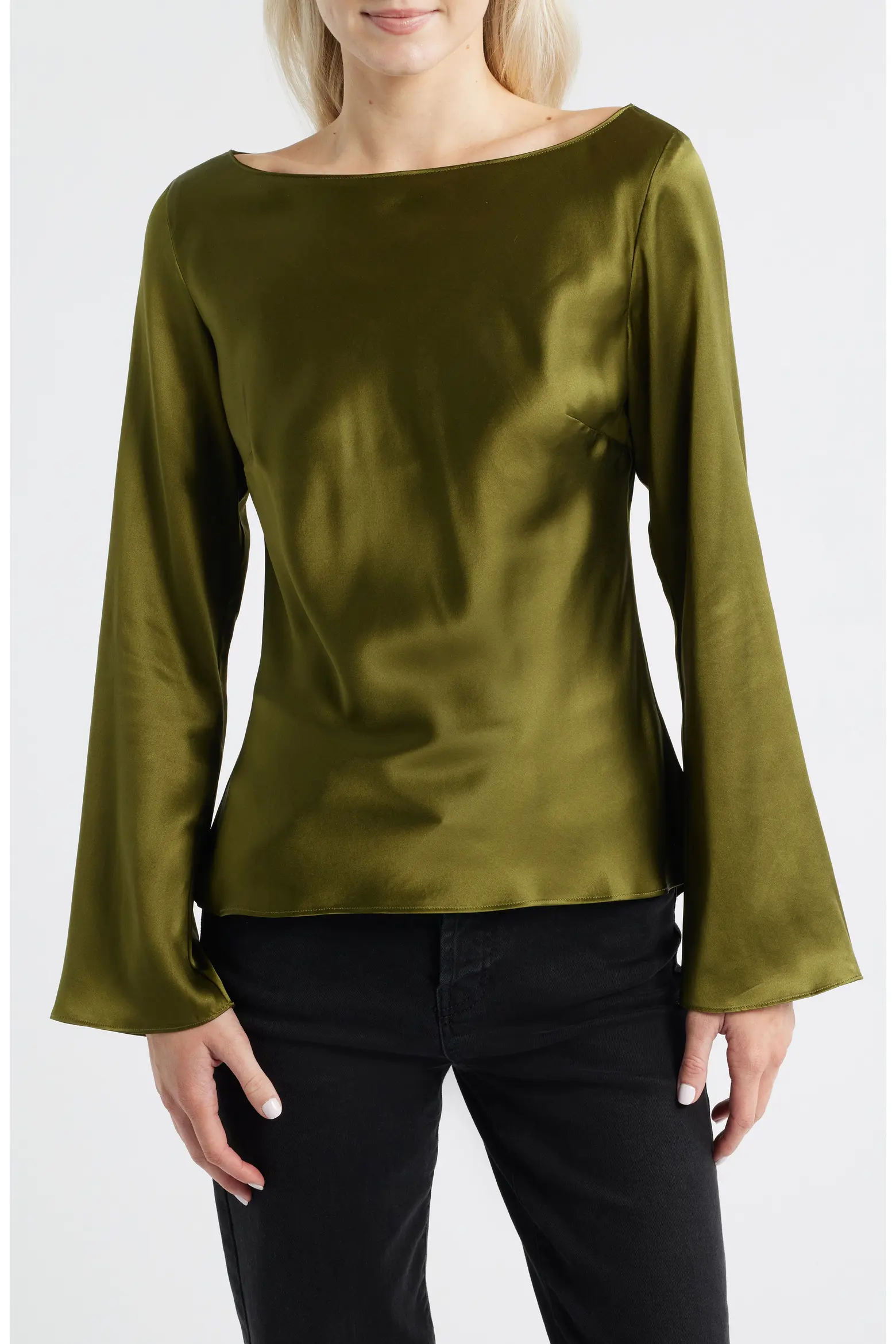 Reformation, Marlow Silk Top
