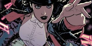 Zatanna casting spell DC comics