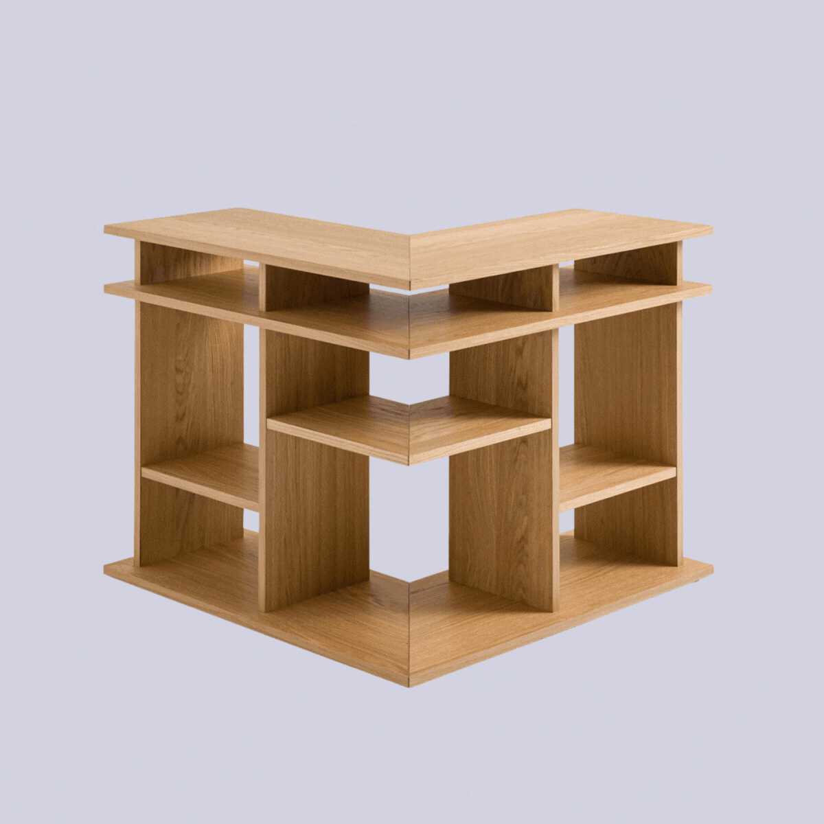 LA REDOUTE INTERIEURS, Abac Sofa Back Corner Shelving Unit