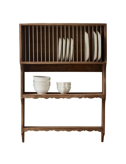Quinn Wooden Dish Cabinet