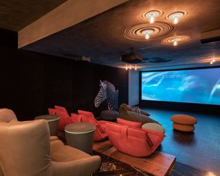Home theater design by Boca do Lobo