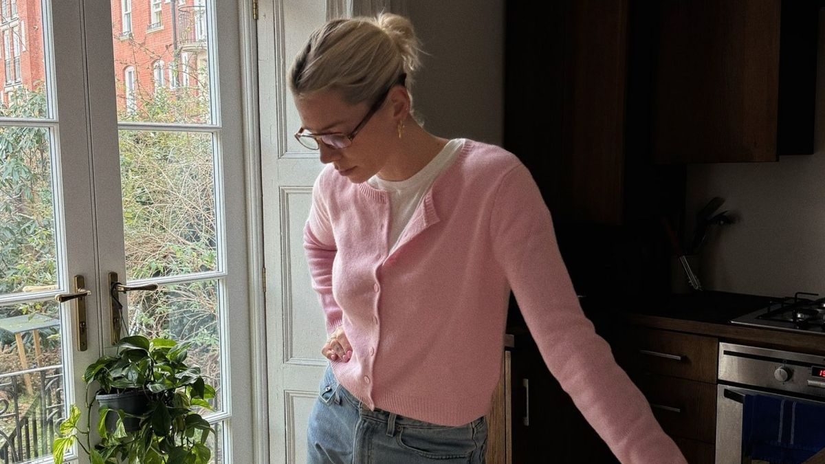 Forget Beige and Black—Fashion People are Styling Their Jeans with This Unexpected Knitwear Trend Right Now